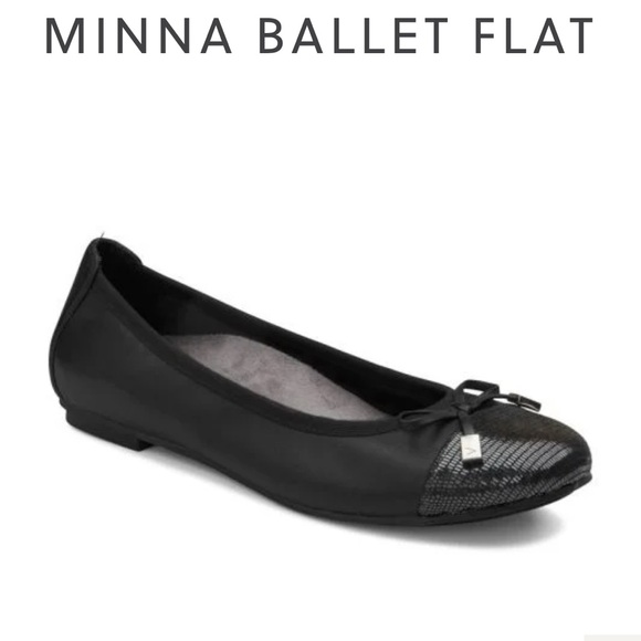 Vionic Minna Leather Ballet Flats Sz 9 excellent condition - Picture 2 of 10